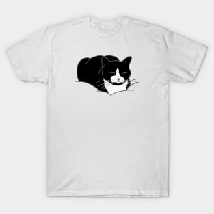 Loaf of Cat - Tuxedo T-Shirt